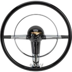 American Retro 15 Steering Wheel with Horn Button for 1955-1956 Chevy Bel Air