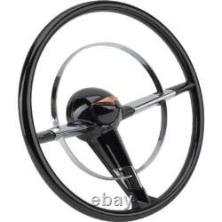 American Retro 15 Steering Wheel with Horn Button for 1955-1956 Chevy Bel Air