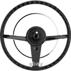 American Retro 15 Steering Wheel with Horn Button for 1955-1956 Chevy Bel Air