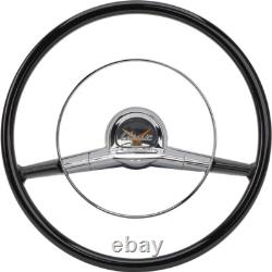 American Retro 15 Steering Wheel with Horn Button for 1957 Chevy Bel Air