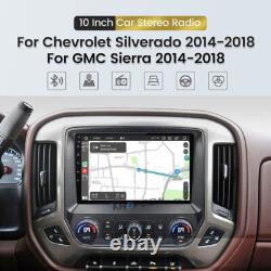 Android 13 Carplay For 2014-2018 Chevy Silverado GMC Sierra Car Stereo Radio GPS