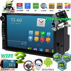 Android Car Stereo Radio MP5 USB AUX FM HD Bluetooth GPS Navi TouchScreen Player