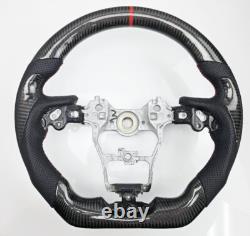 Asmodus Custom Carbon Fiber Steering Wheel 2021-23 HIGHLANDER 21-23 SIENNA RED