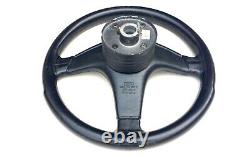 Audi 80-90-100-200-coupe Three Spoke Leather Steering Wheel & Boss 893419091p