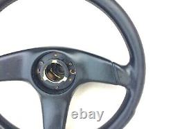 Audi 80-90-100-200-coupe Three Spoke Leather Steering Wheel & Boss 893419091p