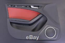 Audi S4 B8 Sport Red Seats Opt Q4q Panel Console Steering Wheel Shift Knob Set