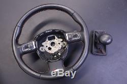 Audi S4 B8 Sport Seats Opt Q4q Panel Console Steering Wheel Shift Knob Set Oem