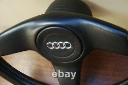 Audi Sport S2 80 90 Coupe Nardi leather steering wheel. Typ89/ B3/ B4