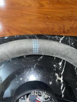 BMW CS Alcantara Carbon Steering Wheel Blue Stitch F30 F32 F80 F82 M3 M4