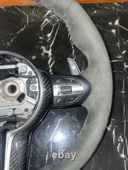 BMW CS Alcantara Gloss Carbon Steering Wheel Set F80 M3 F82 M4 F30 F32