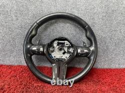 BMW F07 F10 F06 F12 F13 M-Sport Steering Wheel Heated Leather Assembly OEM 70k s