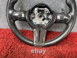 BMW F07 F10 F06 F12 F13 M-Sport Steering Wheel Heated Leather Assembly OEM 70k s
