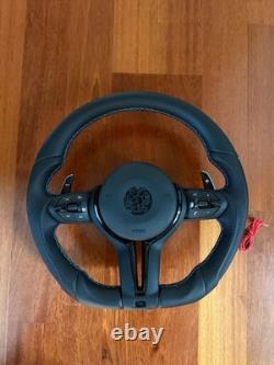 BMW F30 F32 F33 F36 M Sport Leather Steering Wheel + Air? Custom Flat Bottom BMW F30 F32 F33 F36 M Sport Leather Steering Wheel + Air? Custom Flat Bottom