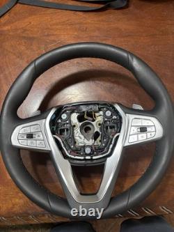 BMW G11 G12 G30 Leather Steering Wheel Heated Vibration Paddles ACC Driving Asst