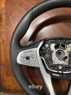 BMW G11 G12 G30 Leather Steering Wheel Heated Vibration Paddles ACC Driving Asst
