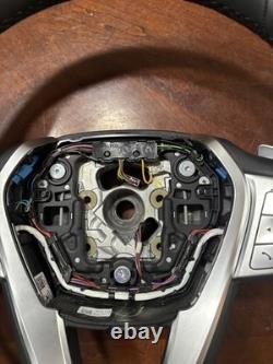 BMW G11 G12 G30 Leather Steering Wheel Heated Vibration Paddles ACC Driving Asst