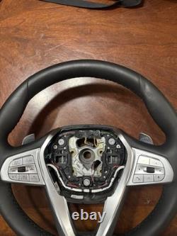 BMW G11 G12 G30 Leather Steering Wheel Heated Vibration Paddles ACC Driving Asst