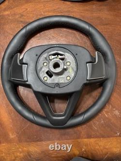 BMW G11 G12 G30 Leather Steering Wheel Heated Vibration Paddles ACC Driving Asst