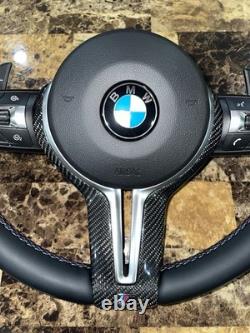 BMW M Performance Carbon Trim Steering Wheel Set F30 F32 F80 F82 M3 M4
