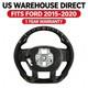 Black Carbon-fiber-look Steering Wheel-fits 2015-2020 Ford F-150