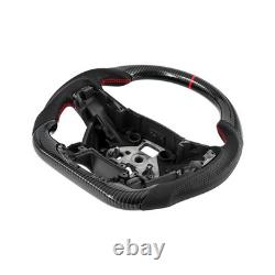 Black Carbon-Fiber-Look Steering Wheel-Fits 2015-2020 Ford F-150
