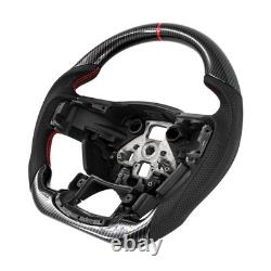 Black Carbon-Fiber-Look Steering Wheel-Fits 2015-2020 Ford F-150