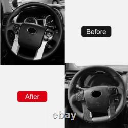 Black Leather Steering Wheel For Tacoma 4Runner Tundra 2014-2021 new