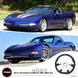 Black Nappa Leather Steering Wheel For Chevrolet Corvette C5 1997-2004