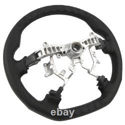 Black Perforated Leather Steering Wheel For Toyota 4Runner 2003-2009/Lexus GX470