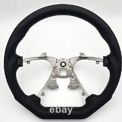 Black Ring Flat Steering wheel for 2007-2013 Chevy Silverado 1500 Suburban Tahoe
