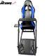 Blue Racing Seat Steering Wheel Stand Compatible With Logitech G29 Thrustmaster