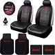 Brand New For Gmc Car Truck Front Sideless Floor Mats Steering Wheel Seat Cover