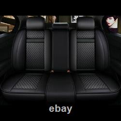 Breathable Auto Truck SUV Car Seat Cover Cushion Full Set Universal Front Rear