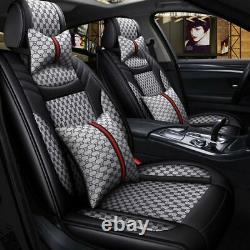 Breathable Truck SUV Car Seat Cover Cushion Full Set Universal Front Rear Pillow