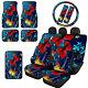 Butterfly Car Seat Covers For Women 15''steering Wheel, Seat Covers Pad Full Set