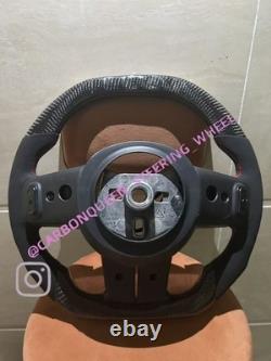 CARBON FIBER STEERING WHEEL FOR JEEP JK Wrangler 2011-2017 YEARS WithCONTROL/RED