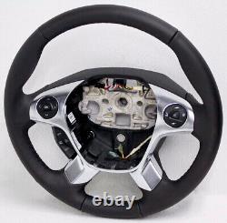 CK4Z-3600-KB OEM Black Leather Steering Wheel for Ford Transit 150, 250, 350