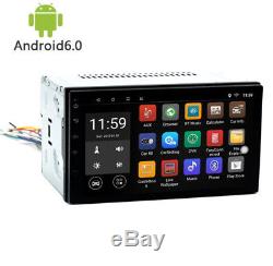Capacitive 7 HD Car GPS Navigation Steering Wheel Control Bluetooth Android 6.0