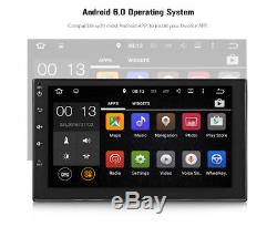 Capacitive 7 HD Car GPS Navigation Steering Wheel Control Bluetooth Android 6.0
