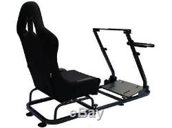 Car Gaming Racing Steering Wheel Frame Bucket Seat PC PS3 PS4 XBOX Forza Logi
