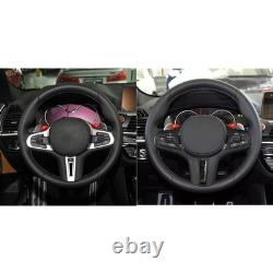 Carbon Fiber Heated Steering Wheel Trim for BMW M5 F90 F97 X3M F98 X4M 2018-2019