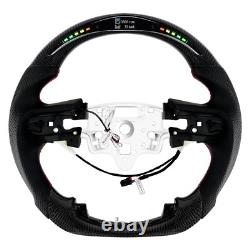 Carbon Fiber LED Steering Wheel For Chevrolet Silverado Blazer 2019+ withHeated
