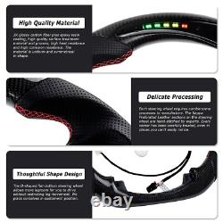 Carbon Fiber LED Steering Wheel For Chevrolet Silverado Blazer 2019+ withHeated