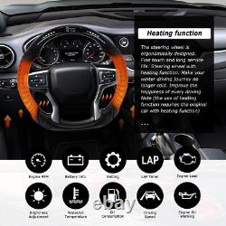 Carbon Fiber LED Steering Wheel For Chevrolet Silverado Blazer 2019+ withHeated
