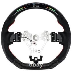 Carbon Fiber LED Steering Wheel For SUBARU STI WRX S209 2015-2020
