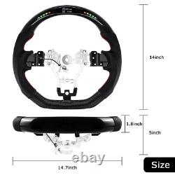 Carbon Fiber LED Steering Wheel For SUBARU STI WRX S209 2015-2020