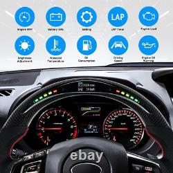 Carbon Fiber LED Steering Wheel For SUBARU STI WRX S209 2015-2020