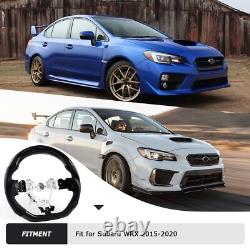 Carbon Fiber LED Steering Wheel For SUBARU STI WRX S209 2015-2020