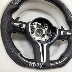 Carbon Fiber Leather Steering Wheel Fit For BMW M5 6 Series F06/F12/F13 2011-16