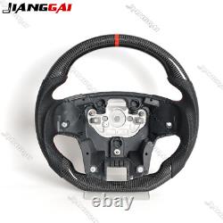 Carbon Fiber Leather Steering Wheel For Ford Ranger Raptor PX2 PX3 2016-2022